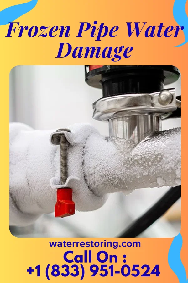 Frozen Pipe Water Damage in Isola, MS